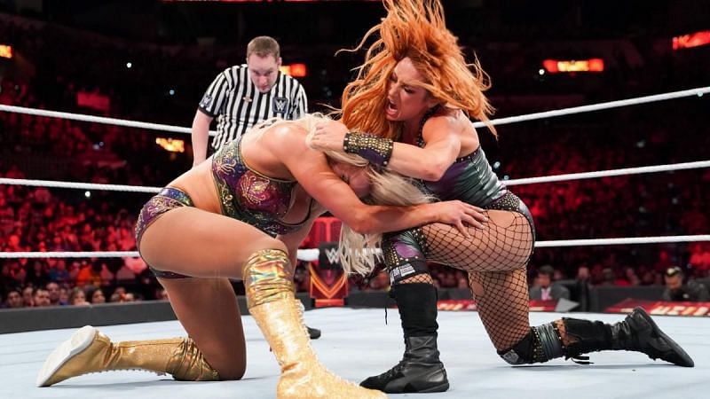 This was Becky's moment.